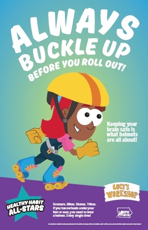 poster image always buckle up before you roll out!